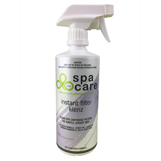 Spa Care Instant Filter Klenz $50.00
